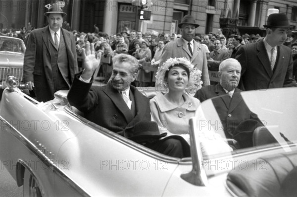 Le Shah d'Iran et Farah Pahlavi, 1962