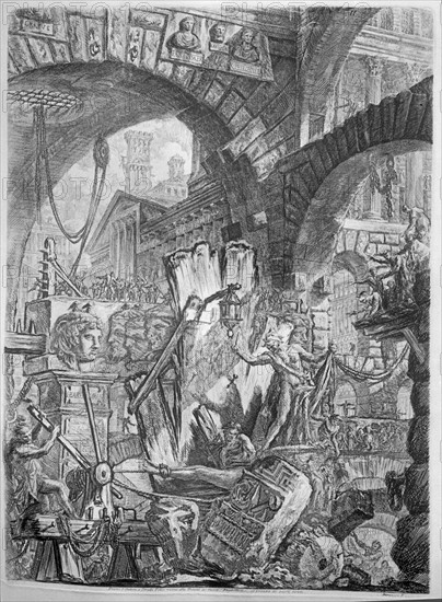 The Imaginary Prisons by Piranesi