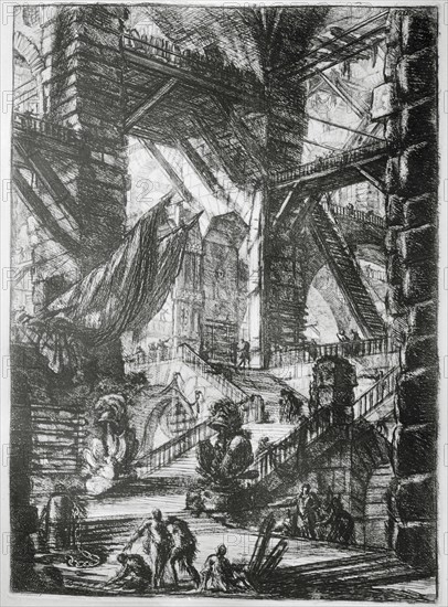 The Imaginary Prisons by Piranesi