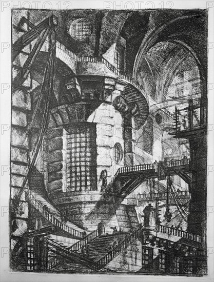 The Imaginary Prisons by Piranesi