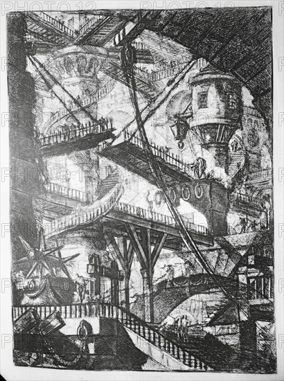 The Imaginary Prisons by Piranesi