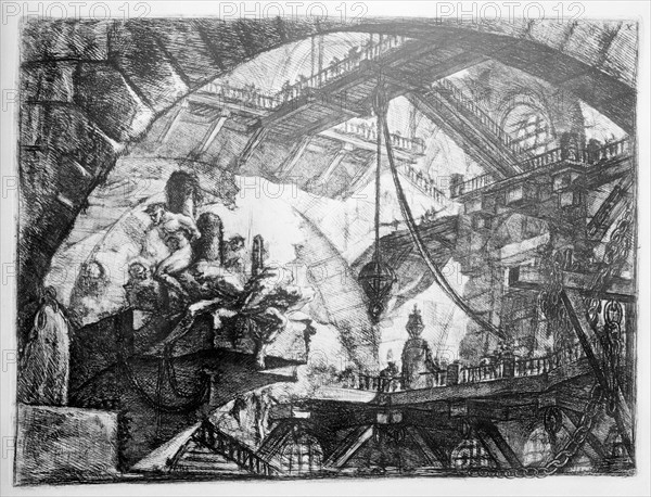 The Imaginary Prisons by Piranesi