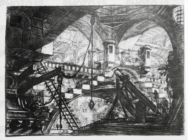 The Imaginary Prisons by Piranesi