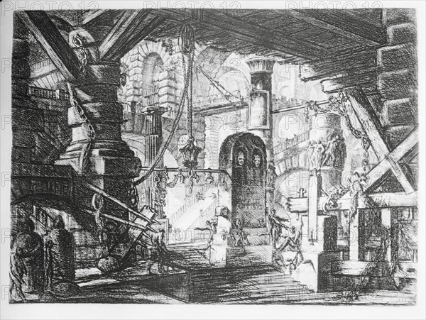 The Imaginary Prisons by Piranesi