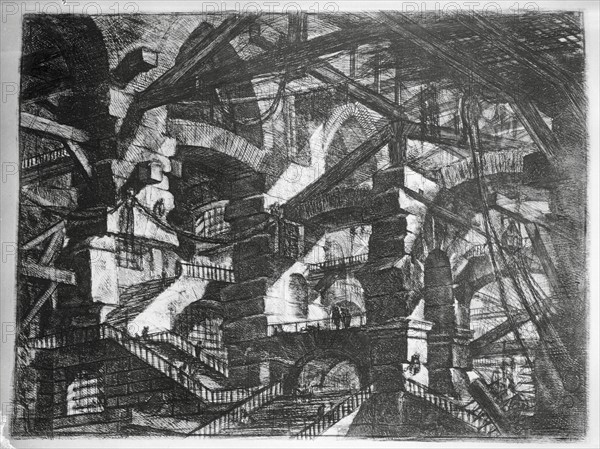 The Imaginary Prisons by Piranesi