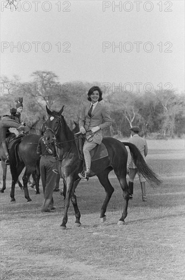 Jackie Kennedy at Glen Ora in 1962