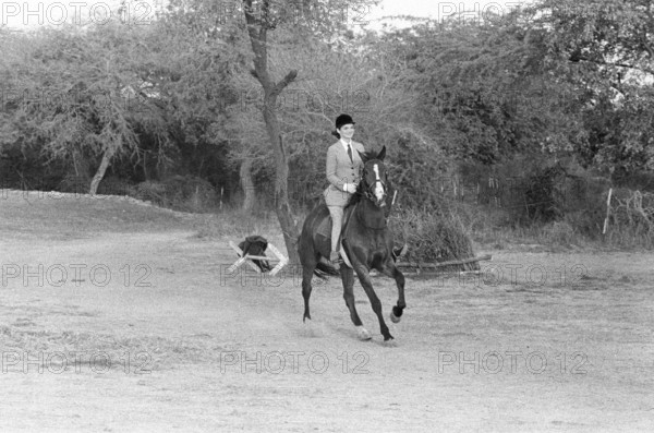 Jackie Kennedy at Glen Ora in 1962