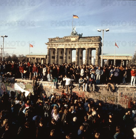 Chute du mur de Berlin, 1989