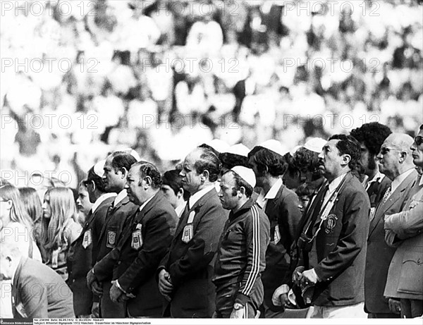 Attentat lors des Jeux Olympiques de Munich en  1972