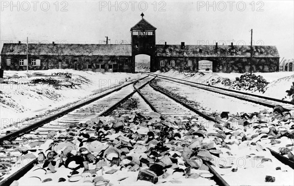 Camp de concentration d'Auschwitz, 1945