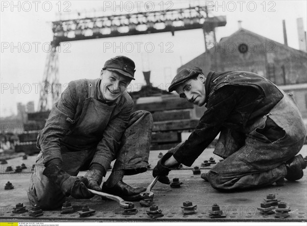 Dock en Allemagne, 1951