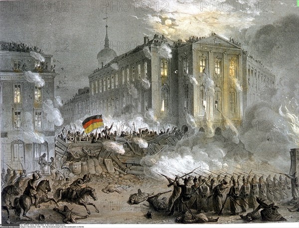 Emeutes de mars 1848 à Berlin