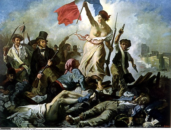 Delacroix, La Liberté guidant le peuple