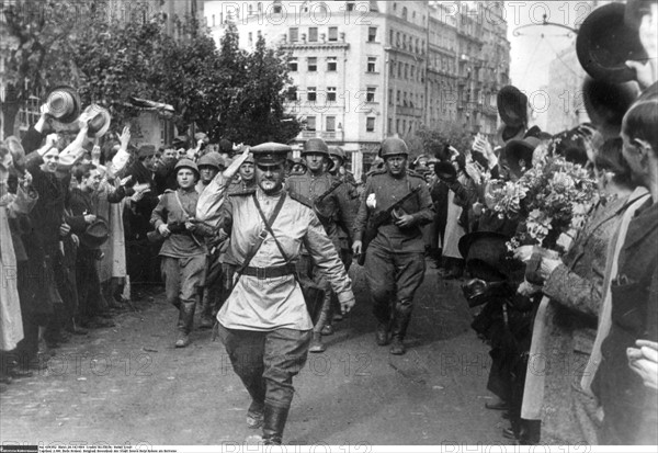 Libération de Belgrade par l'armée soviétique, 1944