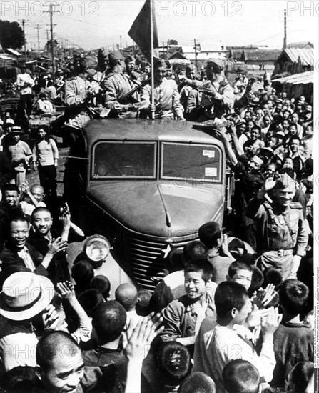 L'Armée Rouge en Asie orientale, 1945