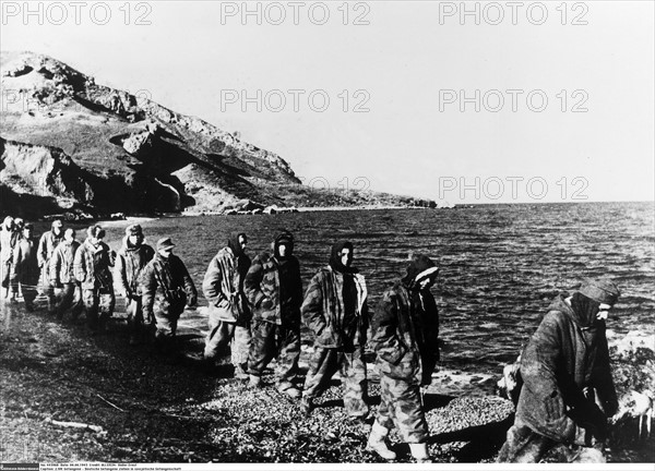 Prisonniers de guerre allemands, 1943