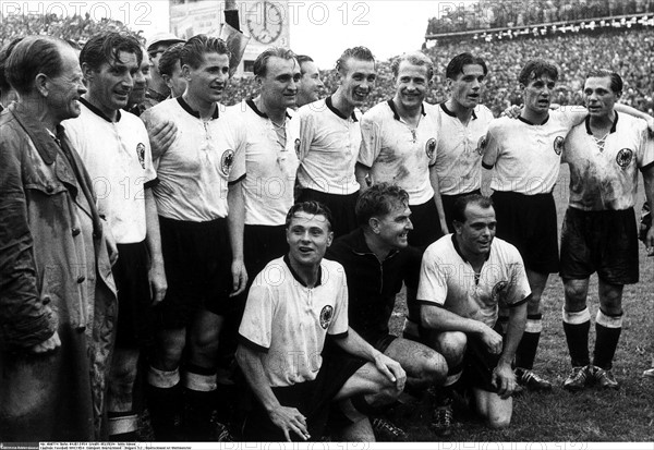 Finale du championnat du monde de football à Berne, 1954