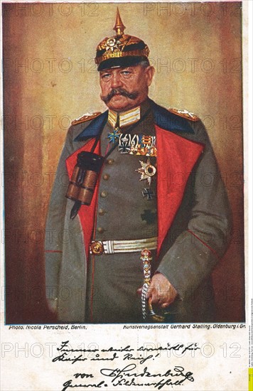 Paul von Hindenburg