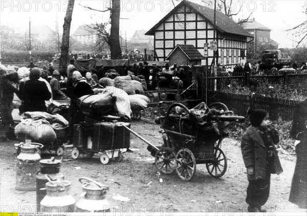 Réfugiés en provenance des territoires de l'Est, 1945