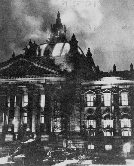 Incendie du Reichstag à Berlin, 1933