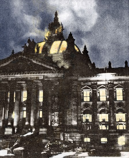 Incendie du Reichstag à Berlin, 1933