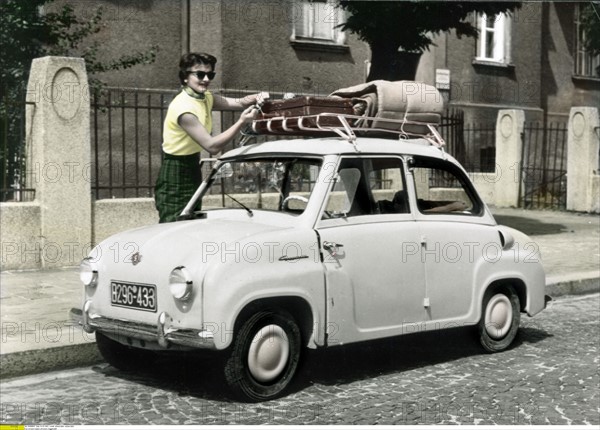 La Goggomobil, fabriquée par la société Glas