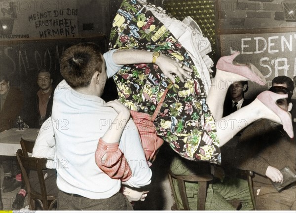 Couple dansant le rock'n roll, 1959