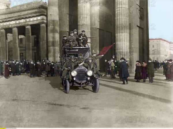 Révolution de novembre 1918, à Berlin