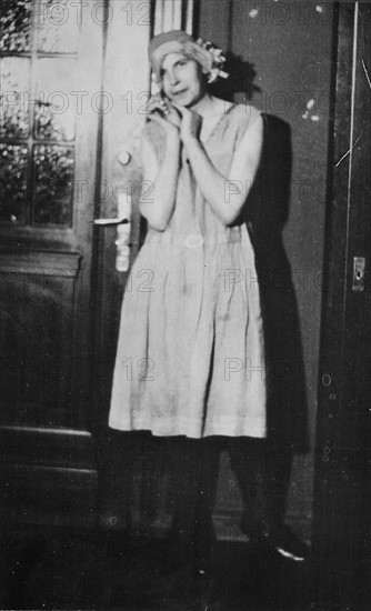 Female impersonator Herbert Haase (nicknamed Hertha), 1930