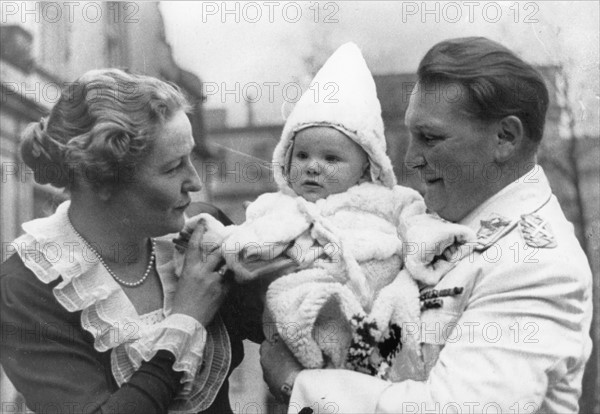 Hermann Göring en famille, 1939