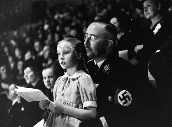 Heinrich Himmler et sa fille, 1938