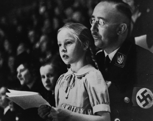 Heinrich Himmler et sa fille, 1938