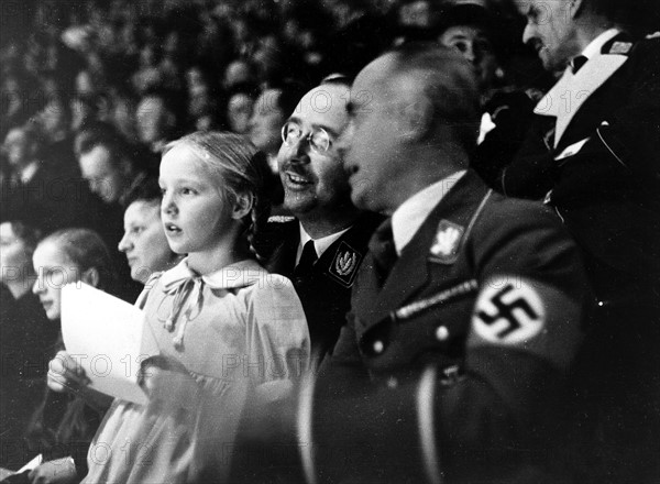 Heinrich Himmler et sa fille, 1938