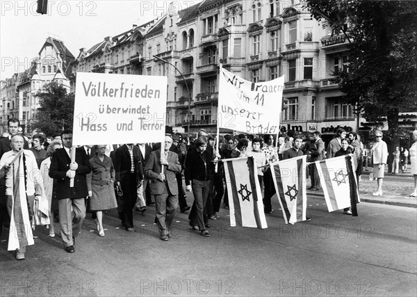 Munich Massacre during the Olympics 1972