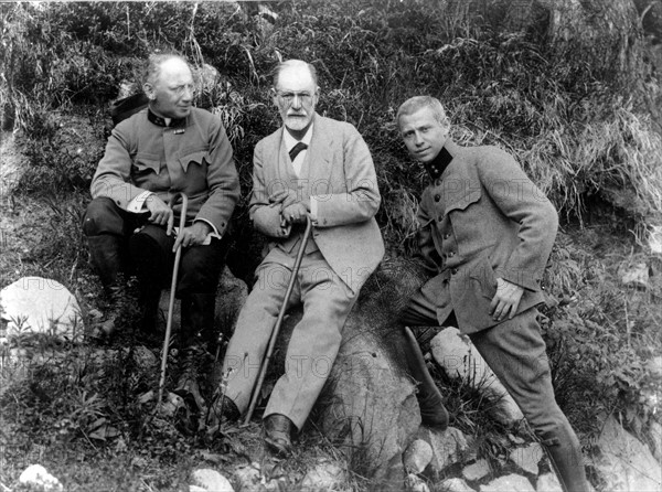 Sigmund Freud et Sandor Ferenczi