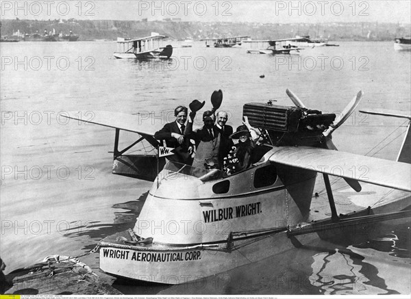 Les Frères Wright, hydravion de Wilbur Wright