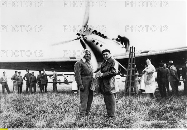 Marcel Doret et Joseph Le Brix, 1931