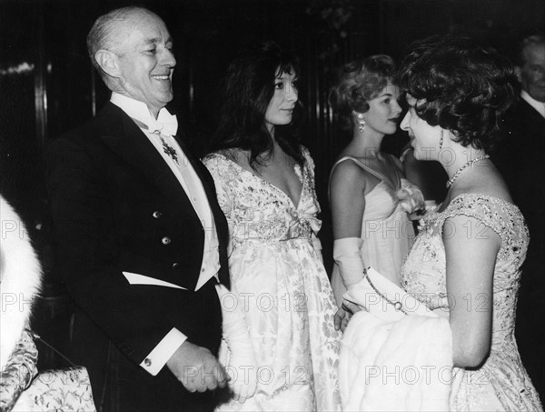 Alec Guinness, Juliette Gréco et la Princesse Margaret