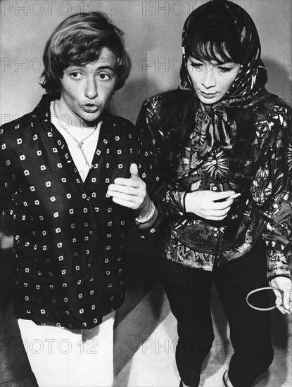 Françoise Sagan et Juliette Gréco