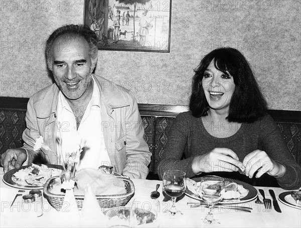 Michel Piccoli et Juliette Gréco, 1975
