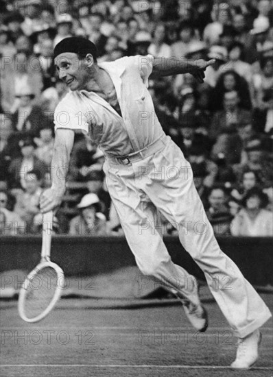 Jean Borotra à Wimbledon, 1926