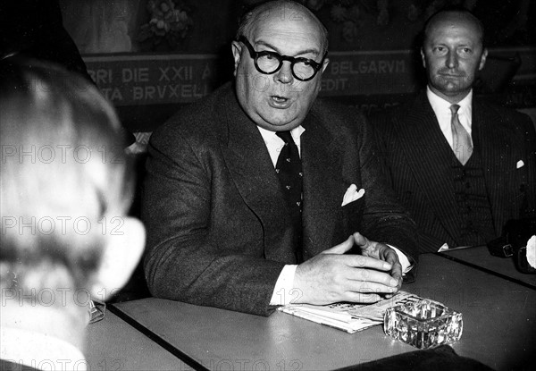 Paul-Henri Spaak, 1955