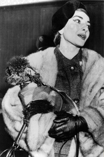 Maria Callas en 1956