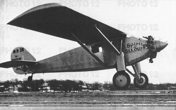 Le Spirit of St Louis, avion de Charles Lindbergh, mai 1927