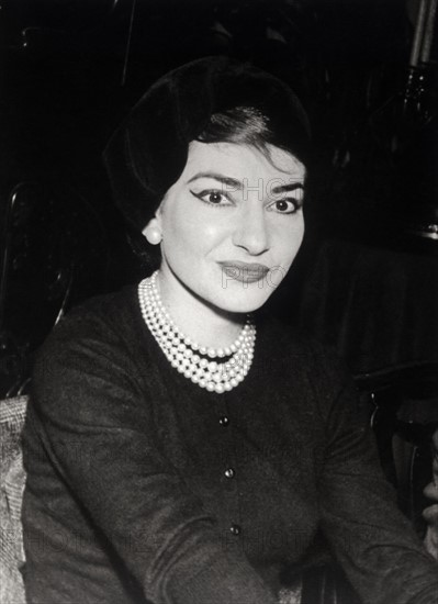 Maria Callas en 1956