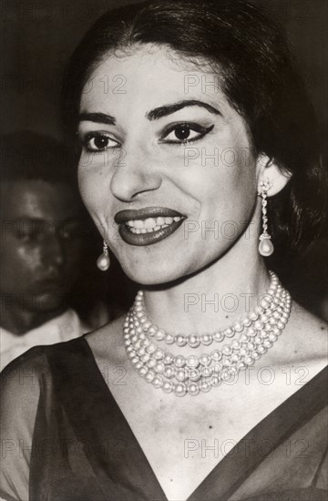 Maria Callas en 1958