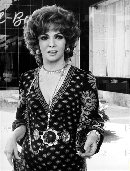 Gina Lollobrigida en 1975