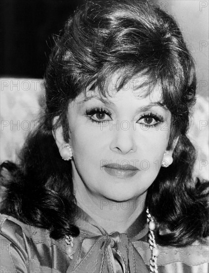 Gina Lollobrigida en 1986