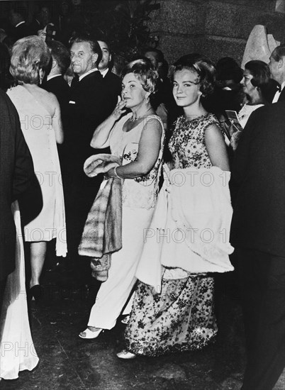 Romy Schneider et sa mère Magda Schneider