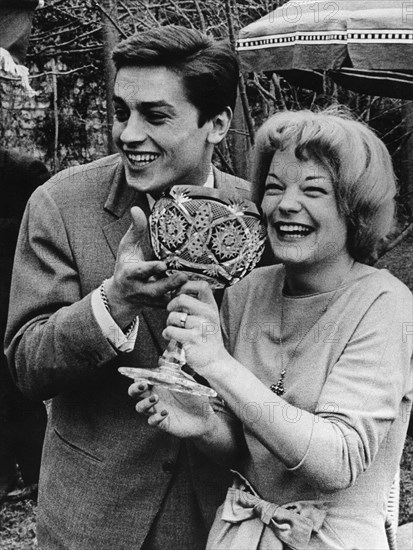 Romy Schneider et Alain Delon